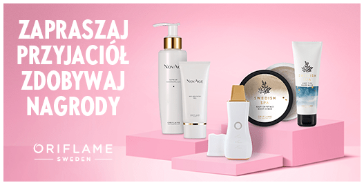 Oriflame - zapraszaj przyjaciół i zdobywaj nagrody