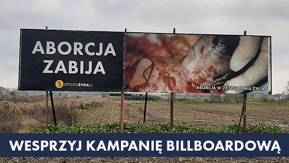 Wesprzyj organizację akcji billboardowej [foto]